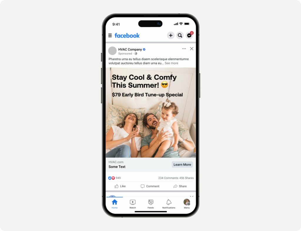 Mobile friendly ad using emoji