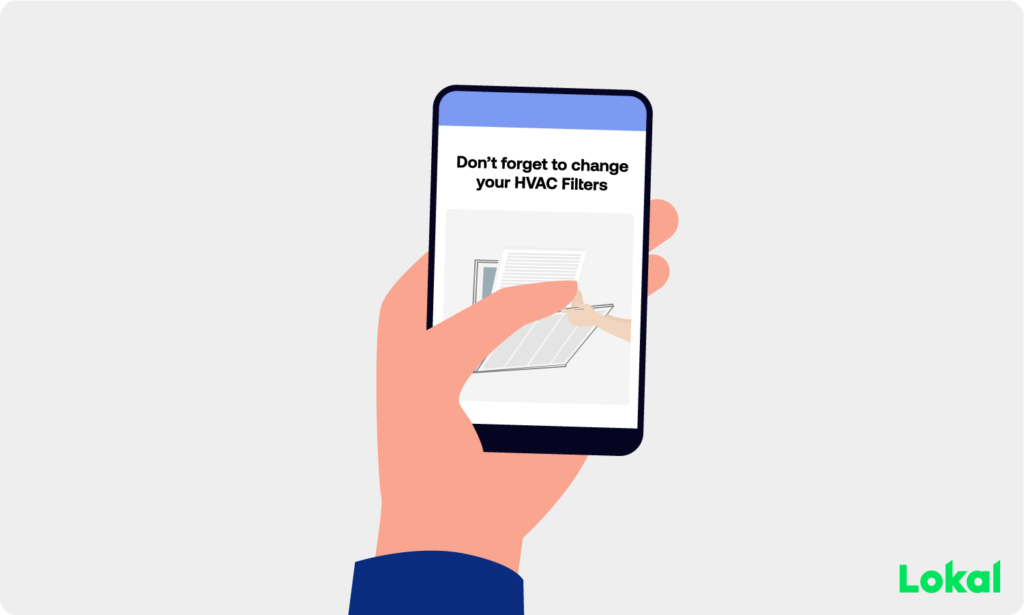 maintenance tip change your filters graphic