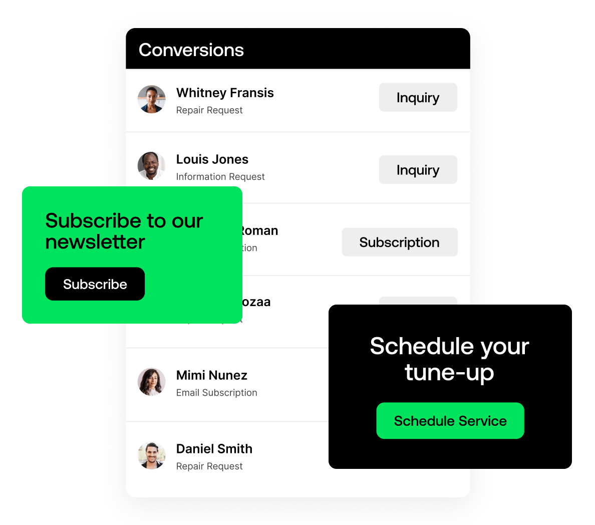 Website Graphic elements