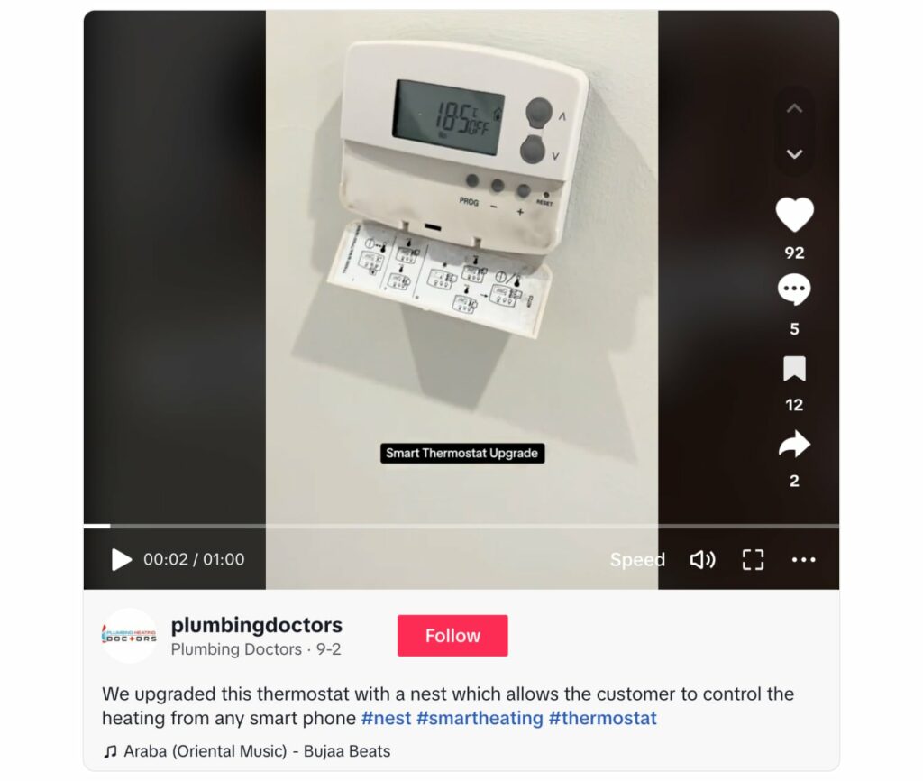 Plumbing Doctors Tiktok