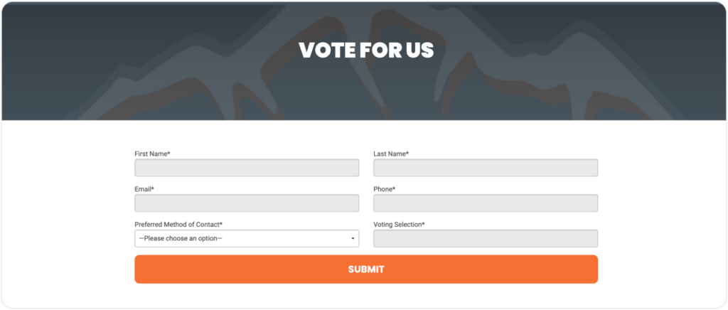 summit vote for us form