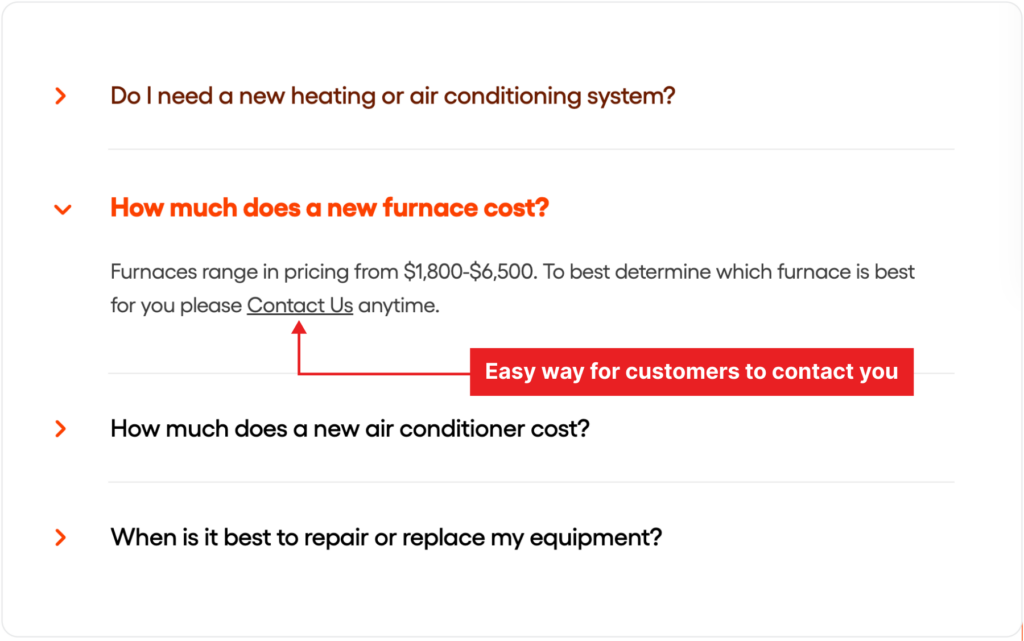 FAQ Contact Us