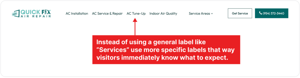 Skip Generic Labels