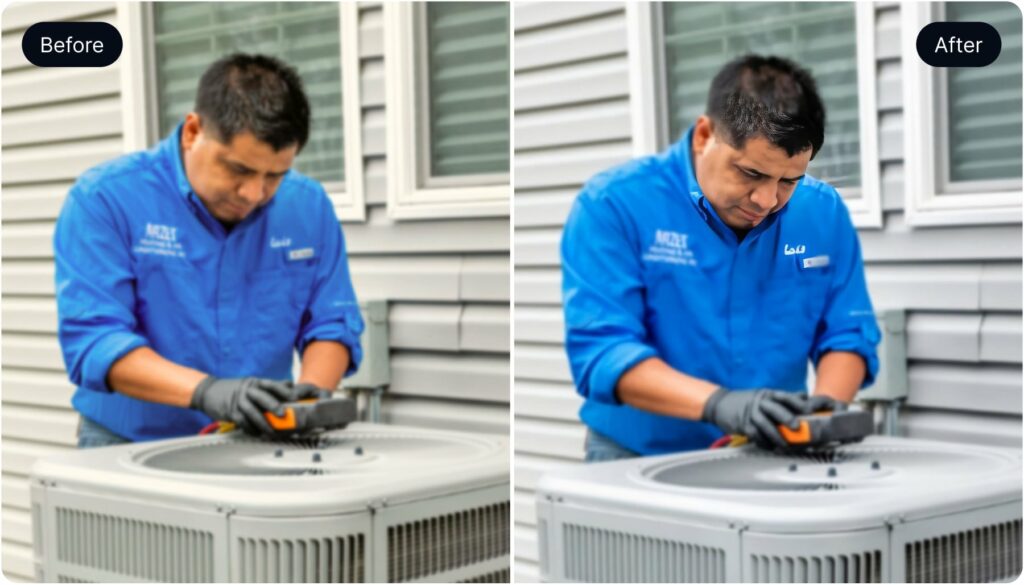 Upscale Media Example 1