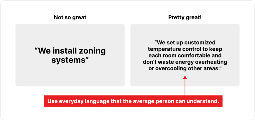 Use Everyday Language