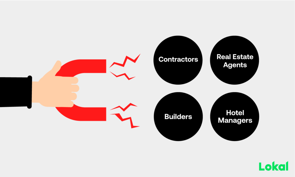 Form Local Business Partnerships Graphic