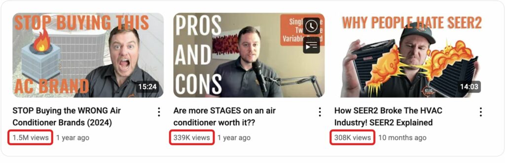 Atlas AC youtube popular videos