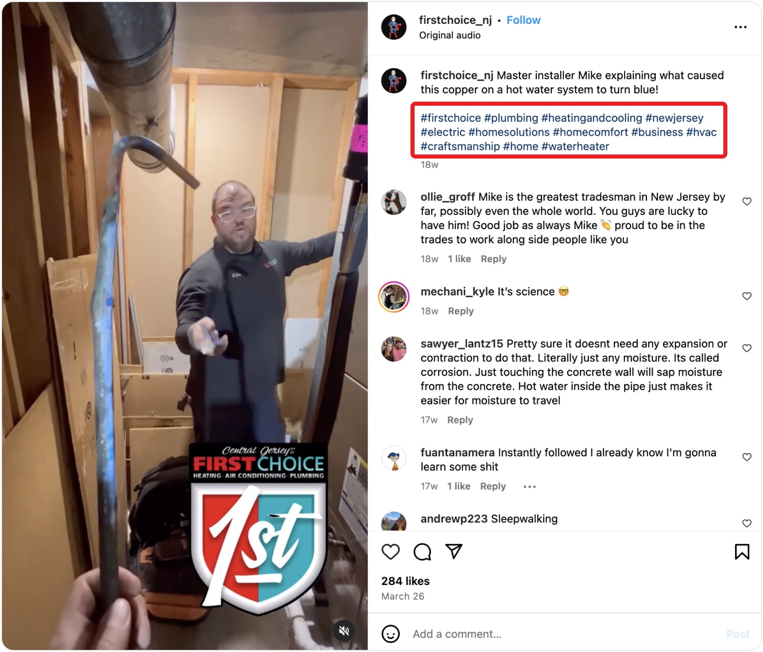 instagram hashtags example