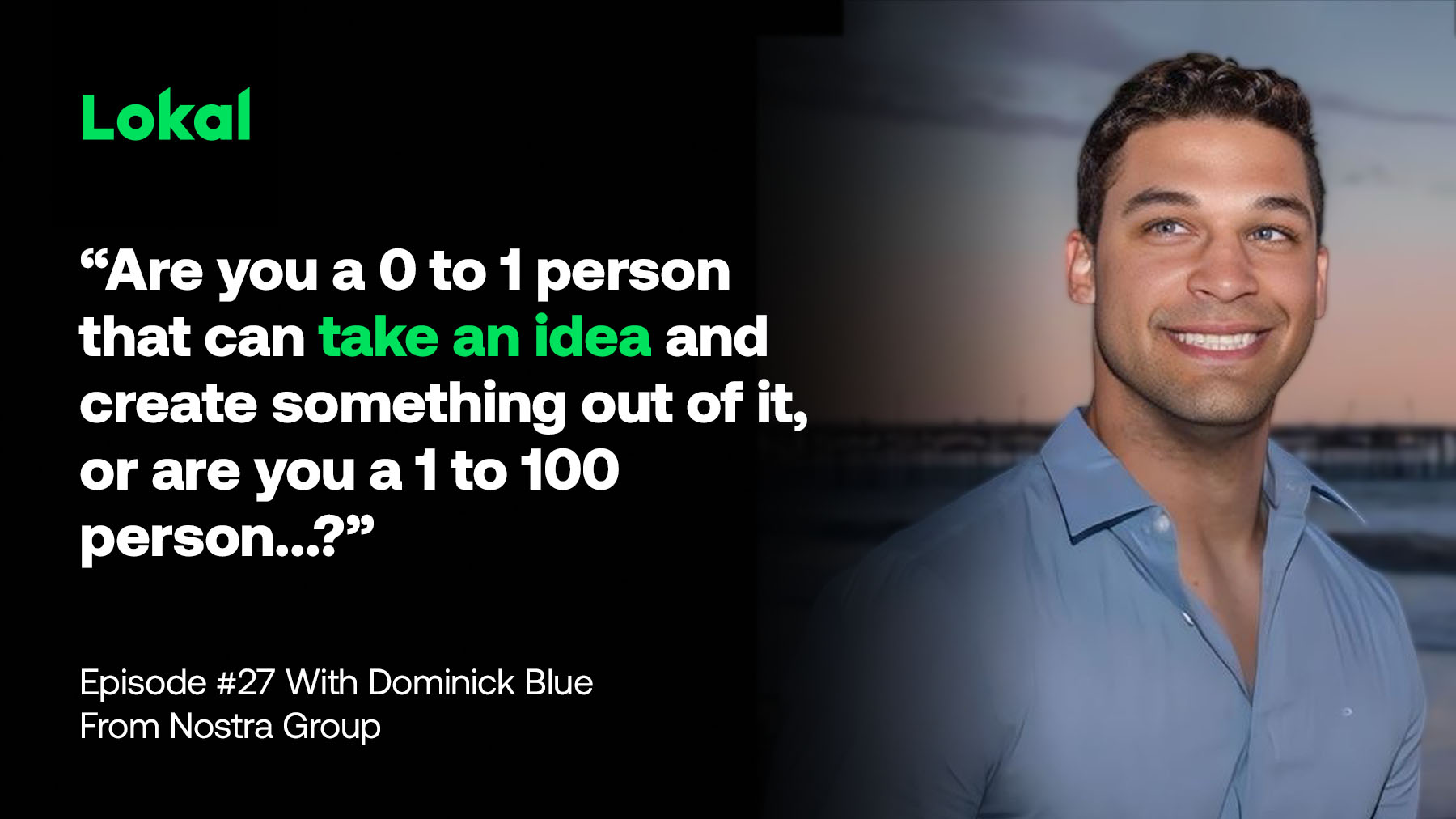 Building a Home Services HoldCo while being an FTE w/ a W-2 with Dominick Blue