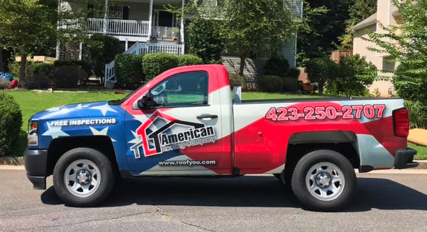 American branded truck